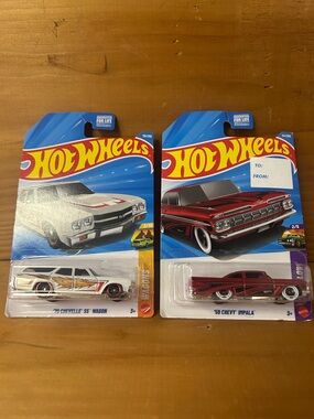 Hot Wheels Chevy 2 Pack